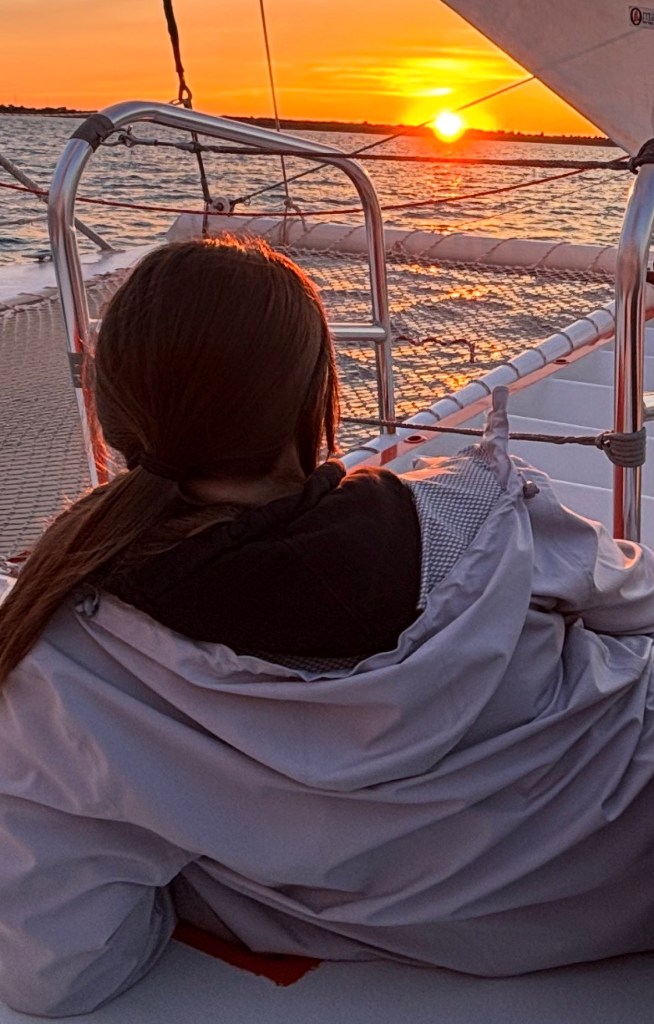 Image of a woman on a boat.